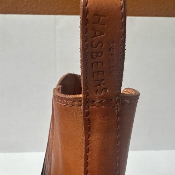 Swedish Hasbeens Chelsea Platform Clog Boots Size 41 Or US 11 Amazing Condition! - Picture 10 of 14